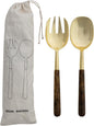 Creative Co-Op Stainless Steel Salad Spoon And Fork Server w/Handles by Unknown