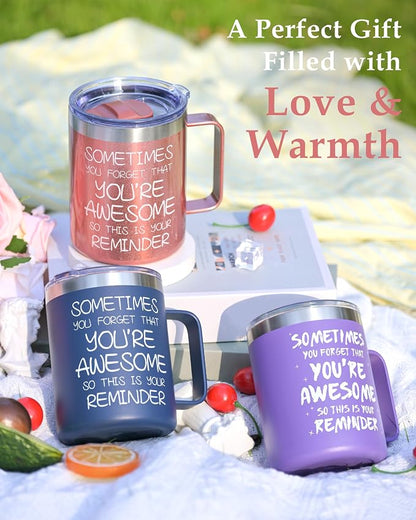 Inspirational Coffee Mug for Women, 12oz Insulated Stainless Steel Mug - Image 4