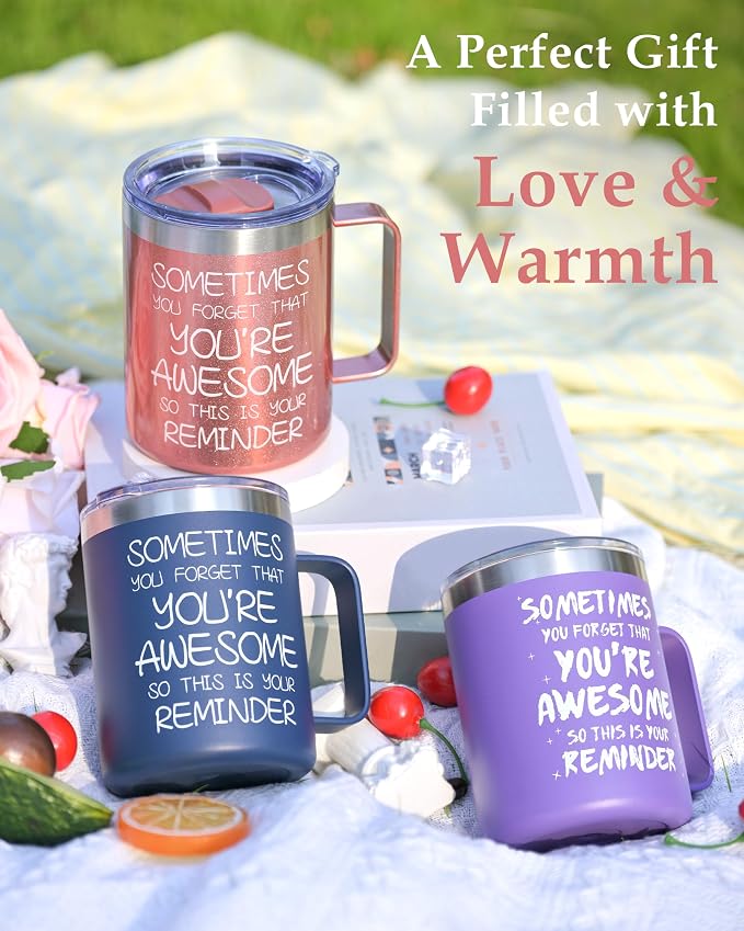 Inspirational Coffee Mug for Men, 12oz Insulated Stainless Steel Mug - Image 4