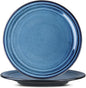 HASENSE Ceramic Dinner Plates Set of 2, 10 Inch Large Porcelain Pasta and Salad by Hasense