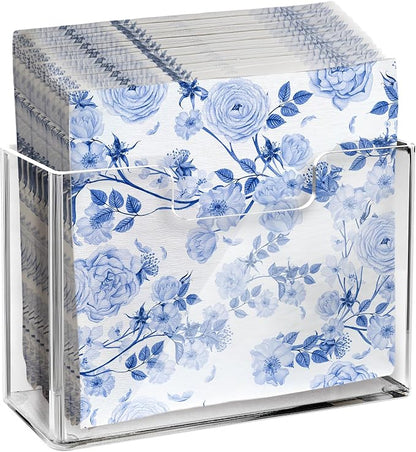 Acrylic Napkin Holder for Table, Dinner Napkins & Everyday Use by levimetree