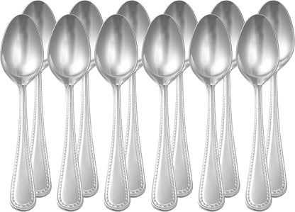 Amazon Basics Stainless Steel Dishwasher Safe Dinner Spoons - Image 4