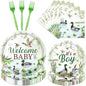 Rakuto Mallard Duck Baby Shower Decorations, Serve 24 by Rakuto