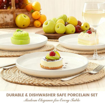 Plates and Bowls Sets, Scratch Resistant Dinnerware Sets - Image 5