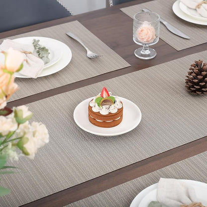 Myir JUN Table Runner Home Decor Dining Table Runners | Vinyl Table Runner 55 - Image 3