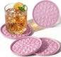 Silicone Drink Coasters Set of 4, Coaster by Wingcases
