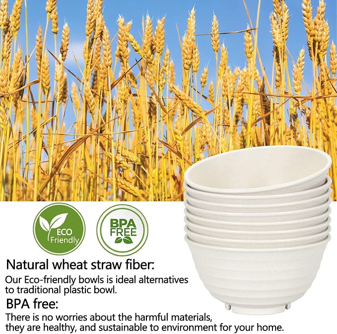 【NOT CERAMIC】60 Oz Big Salad Bowl Soup Bowl, Large Bowls - Image 2