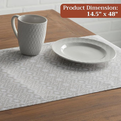Maison d' Hermine Table Runner 100% Cotton 14.50" x 48" | Table Runners 48 - Image 7