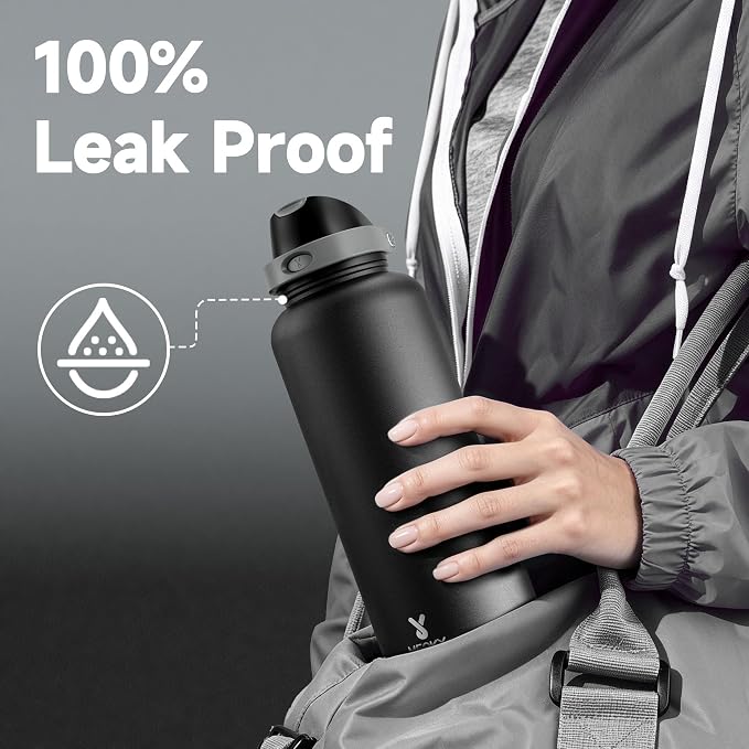 Meoky 64 oz Insulated Water Bottle, Half Gallon Water Jug - Image 6