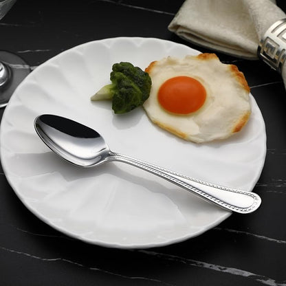 Amazon Basics Stainless Steel Dishwasher Safe Dinner Spoons - Image 5