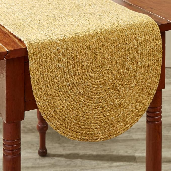 Park Designs Cumin Spice Bin Table Runner 15" x 54", Braided | Cotton | Thickly - Image 2