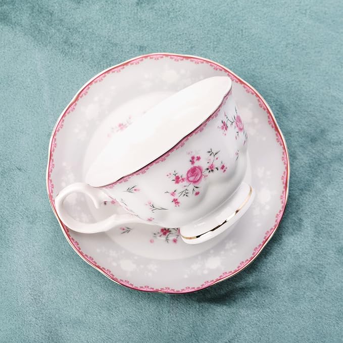 fanquare Vintage Porcelain Tea Set - Image 3