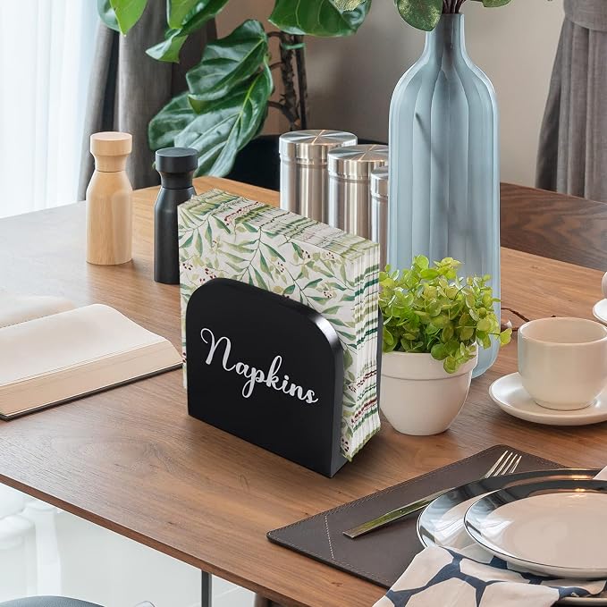 Black Napkin Holder for Table - Image 6