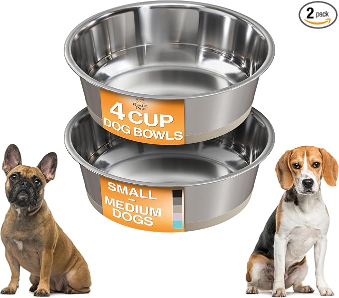 Neater Pet Brands Stainless Steel Dog Bowls by NeaterPetBrands