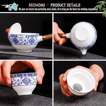 Chinese Tea Set Gongfu Tea Set, Portable Teapot Set - Image 3