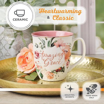 Christian Art Gifts Large Ceramic Inspirational Women's Coffee & Tea Mug: - Image 5