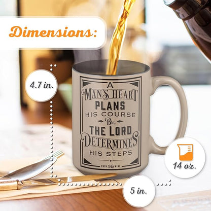 Christian Art Gifts Large Ceramic Coffee & Tea Mug - Image 2