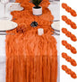 8 Pack Orange Cheesecloth Table Runner 17x108 inch Boho Gauze Cheese Cloth by Unknown