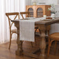 Gernaice Boho Table Runner, Modern Plaid Cotton Linen Farmhouse Table Runners by Gernaice