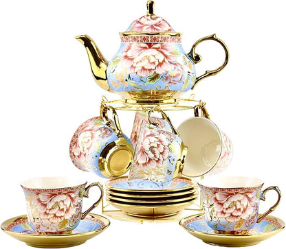 20 Pieces Porcelain Tea Set by TATSUMI