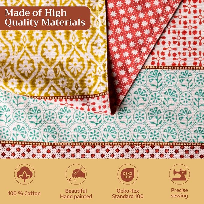 Maison d' Hermine Table Runner 100% Cotton 14.50" x 72" | Table Runners 72 - Image 3