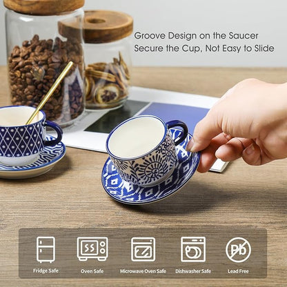 Selamica Ceramic Espresso Cups - Image 3