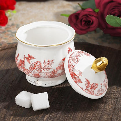 fanquare Vintage Porcelain Tea Set - Image 4