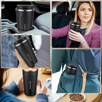 MOMSIV 17oz Travel Coffee Mug, Insulated Coffee Cup - Image 5