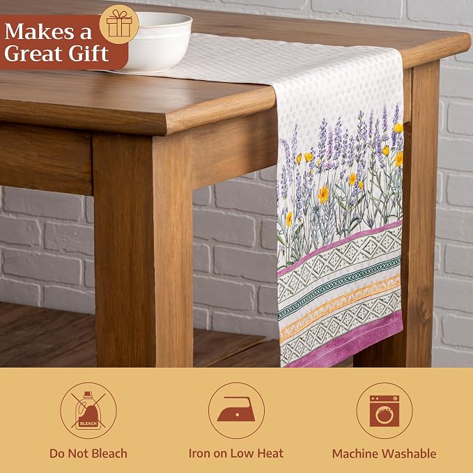 Maison d' Hermine Table Runner 100% Cotton 14.50" x 72" | Table Runners 72 - Image 5