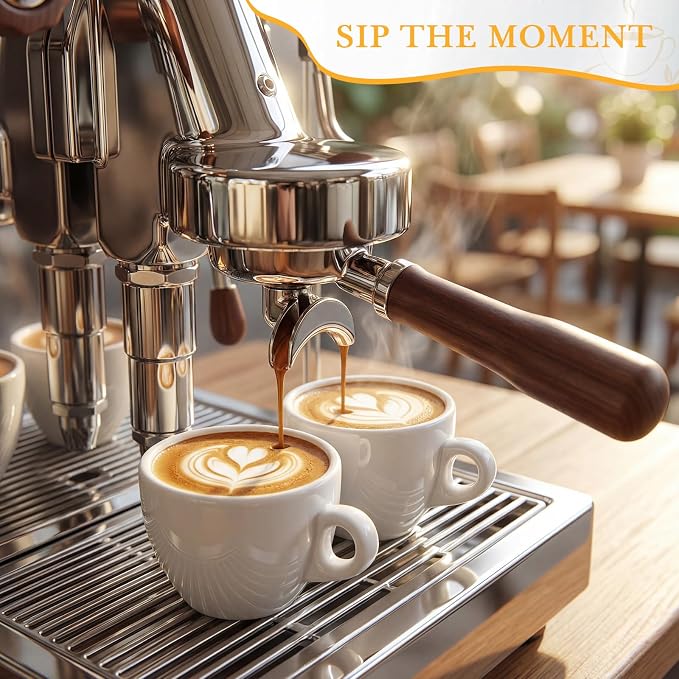 Reallnaive 10 Pcs 5 oz Porcelain Espresso Cup Set White Tiny Ceramic Coffee & - Image 3