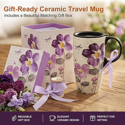 Topadorn 17oz Ceramic Travel Mug - Image 7