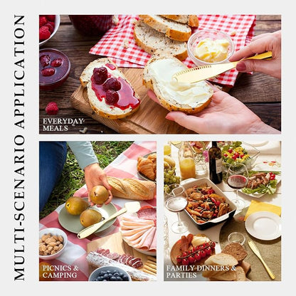 Stainless Steel Butter Spreader Knife - 3 in 1 - Image 7
