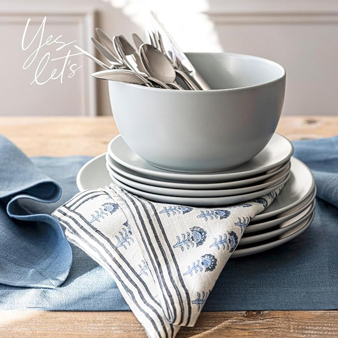 Over&Back 18x108 Washed 100% Linen Table Runner - Image 8