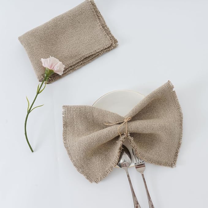 100% Pure Linen Table Runner 106 Inches Long-Super Thick Noble 14 x 106 Inch - Image 5