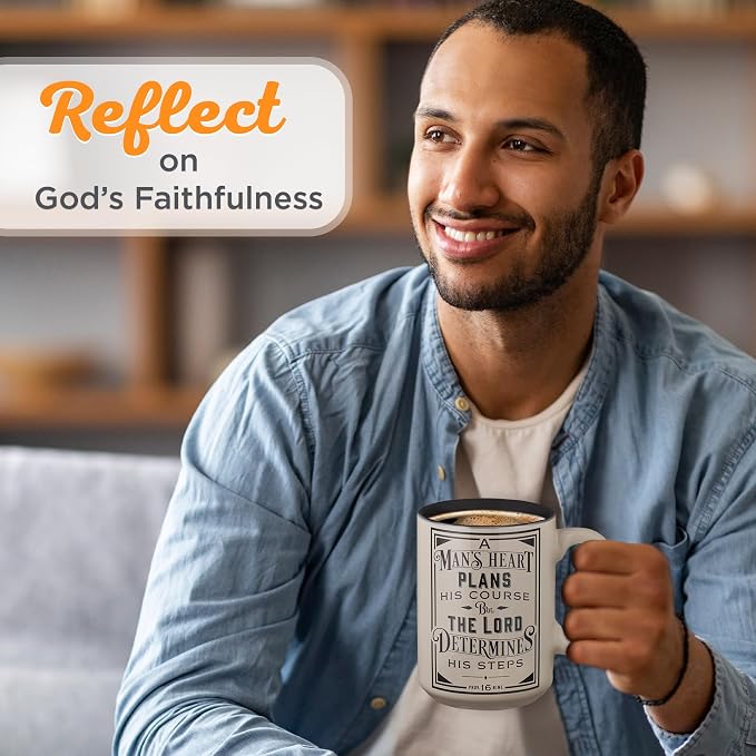 Christian Art Gifts Large Ceramic Coffee & Tea Mug - Image 3