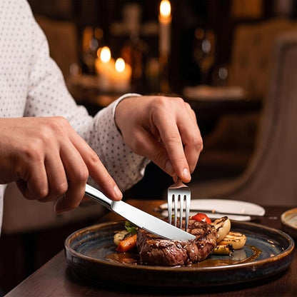 LIANYU 60-Piece Heavy Duty Silverware Set - Image 2