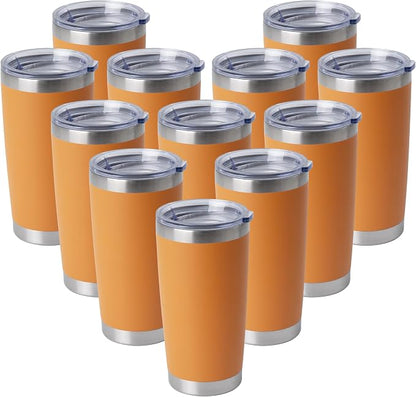 HASLE OUTFITTERS 20oz Stainless Steel Tumblers Bulk, Insulated Travel Cup by HASLEOUTFITTERS