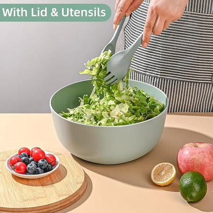 LOVYANXUE Bamboo Fiber Salad Bowl - Image 2