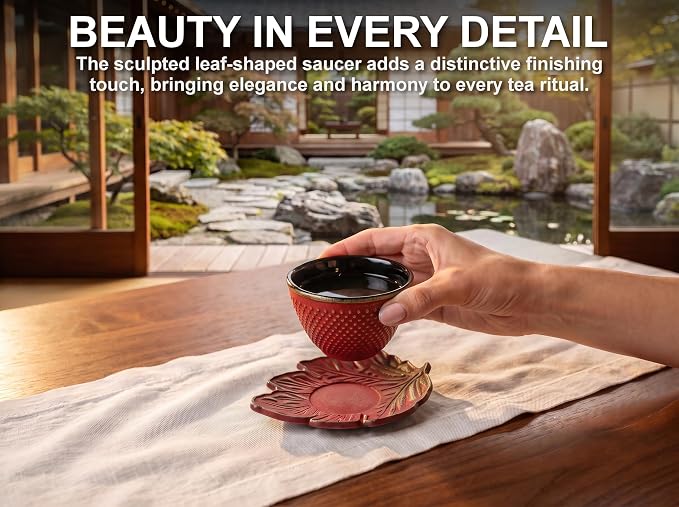 Cast Iron Tea Cup Set of 2 - Image 5