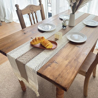 Boho Table Runner for Fall Home Decor - Image 7