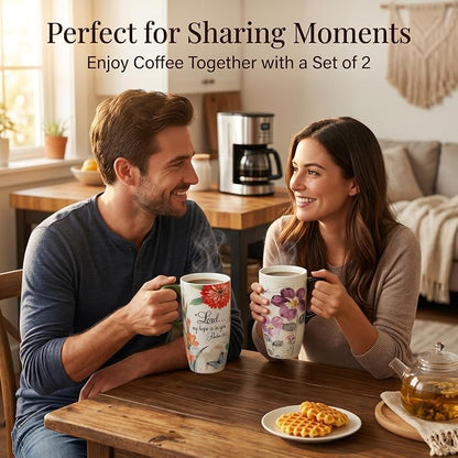 Topadorn 2 Pack Ceramic Travel Mugs - Image 7
