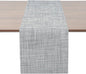 Myir JUN Light Gray Table Runner Home Decor Dining Table Runners | Vinyl Table by MyirJUN