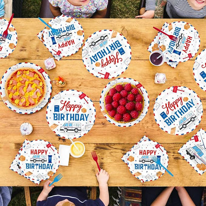 96Pcs Mailman Birthday Party Decorations - Image 7