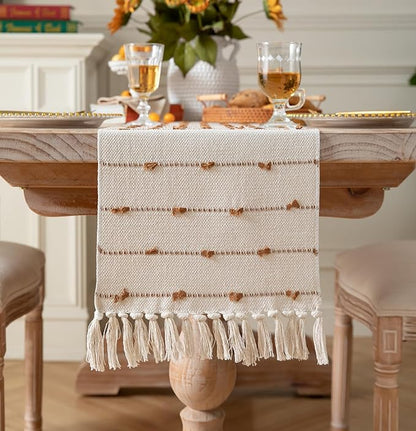 Caflife Boho Table Runner 90 Inchs Long by Caflife