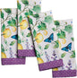 Maison d' Hermine Cloth Napkins Set of 4 100% Cotton Everyday Reusable Square Napkins Cloth Washable Dinner Party Wedding Restaurant Valentines Day Decorations Spring/Summer (Sivergue, 18" x 18")