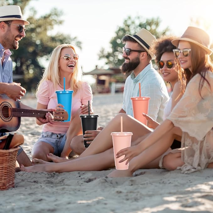 24 oz Reusable Plastic Cups, Custom Cups - Image 6