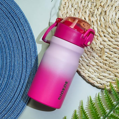 BJPKPK 14 oz Insulated Water Bottle, Stainless Steel Flask | Leak Proof Locking - Image 5