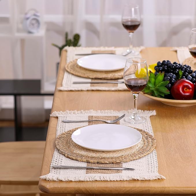 Handmade Boho Placemats Set of 4 - Image 6