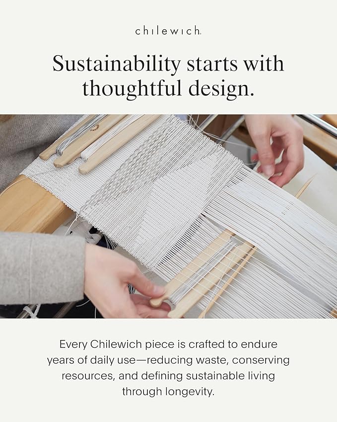 Chilewich Bamboo Placemats Set of 4 - Round Woven Placemats - Reusable, Stain-Resistant, Indoor/Outdoor Tabletop Protection - 15" - Spring Green