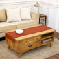 Solino Home 100% Pure Linen Table Runner Cinnamon Hemstitch, 14 x 60 in | by SolinoHome
